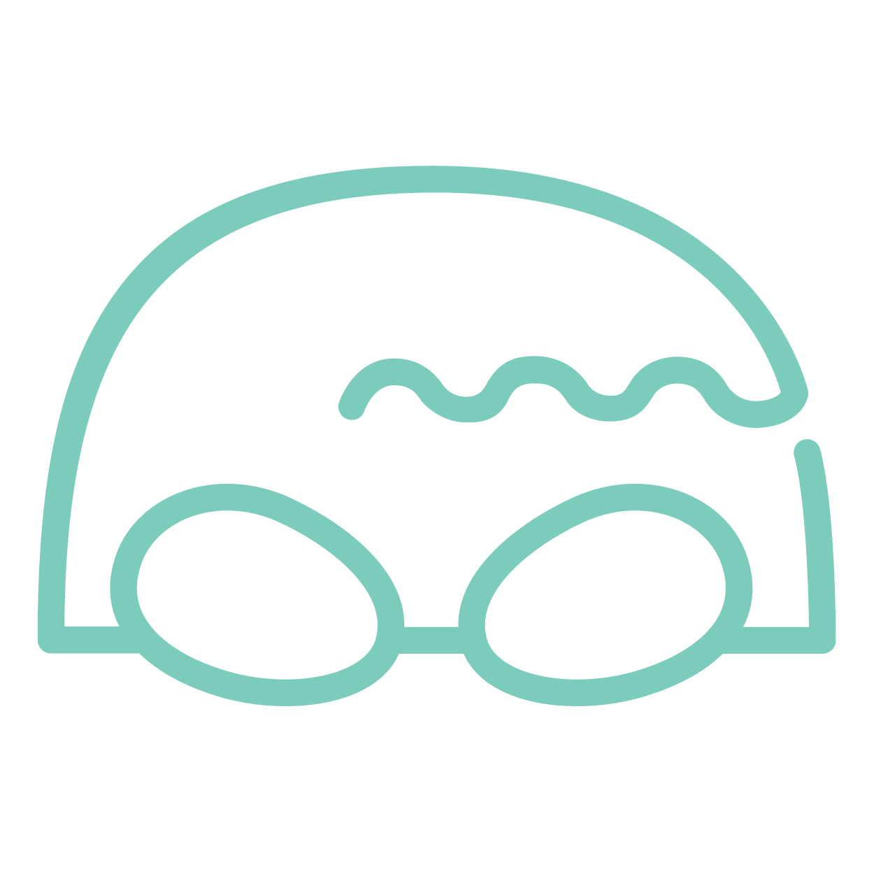 swim goggles icon