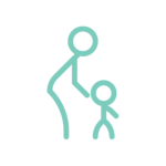 adult with child icon adult with child icon
