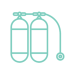 scuba air tanks icon scuba air tanks icon