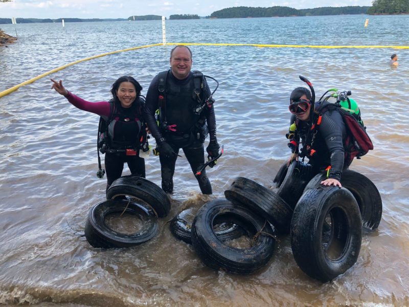 lake cleanup