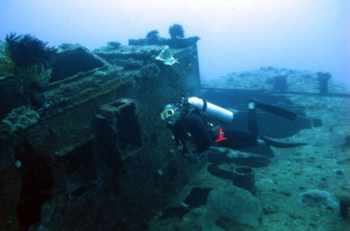 Blackbeard's Ship in North Carolina