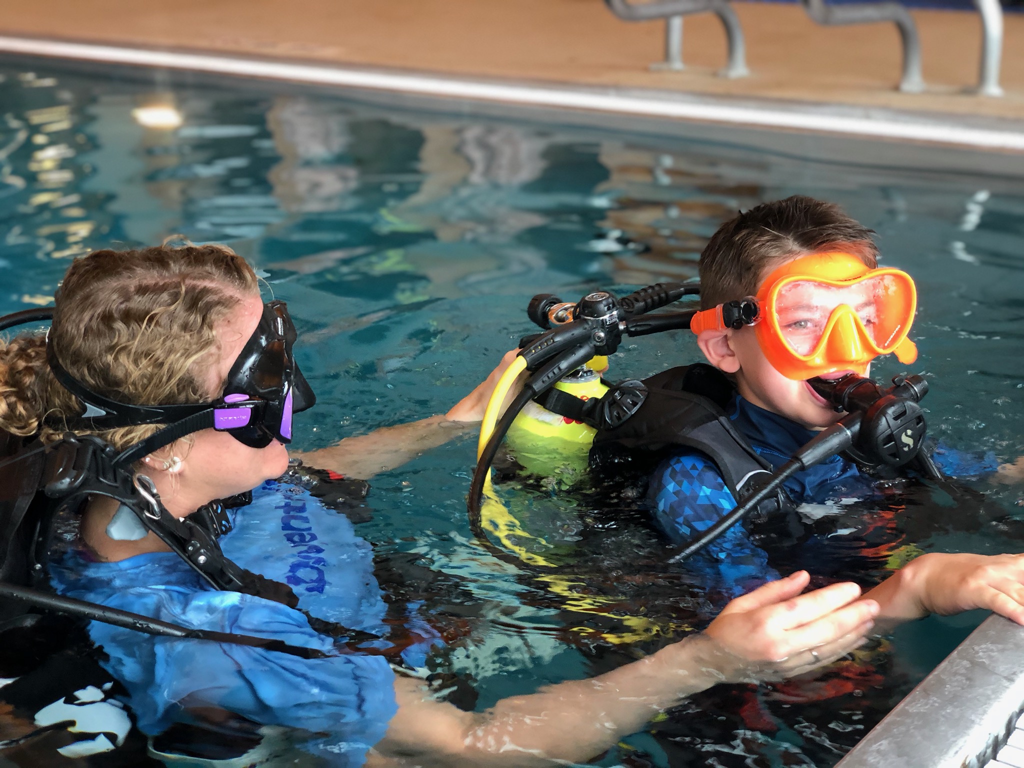 Kid Scuba Diving