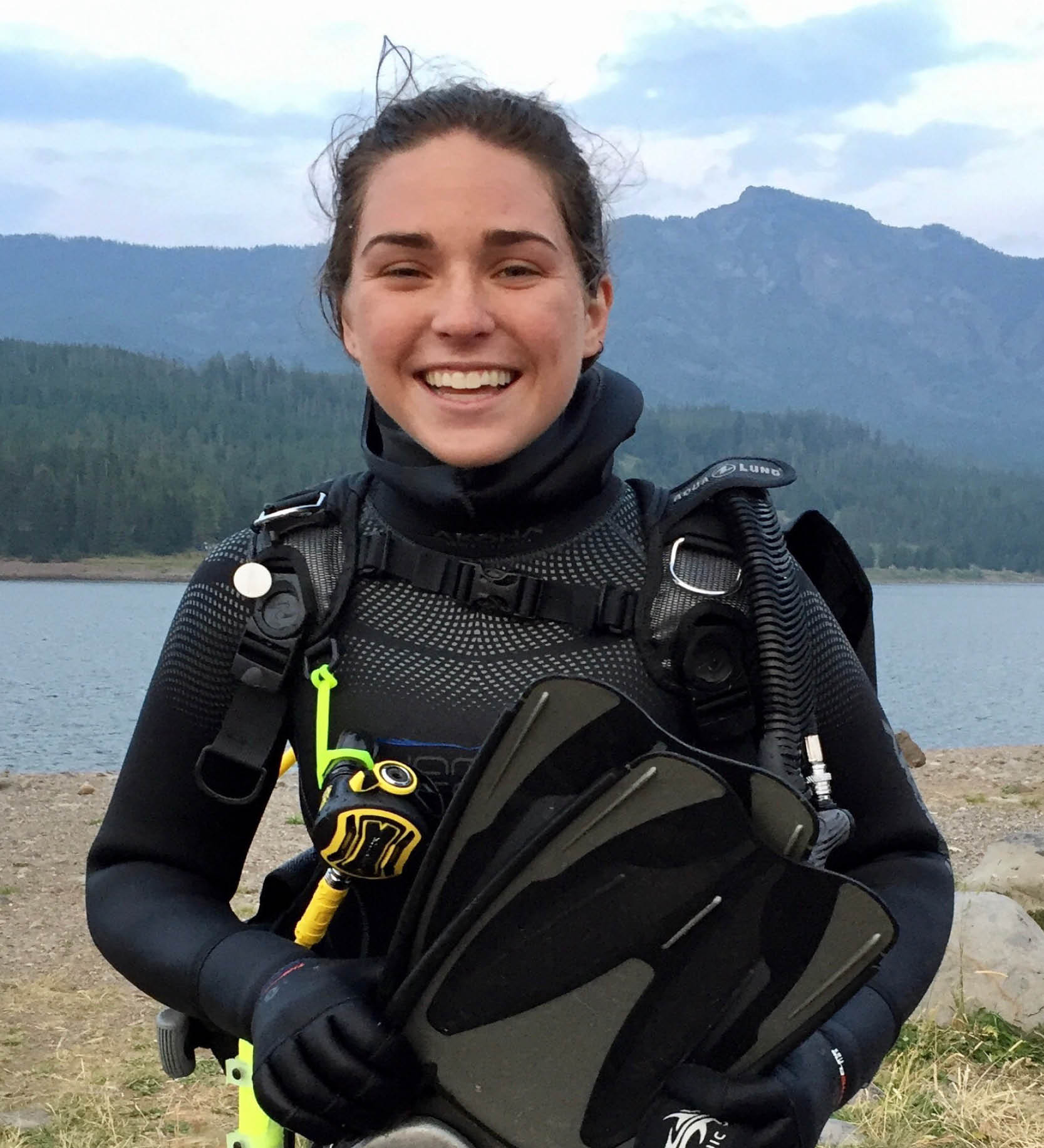 Celeste Buck-Heinz, Diventures Instructor and Diver Celeste Buck-Heinz