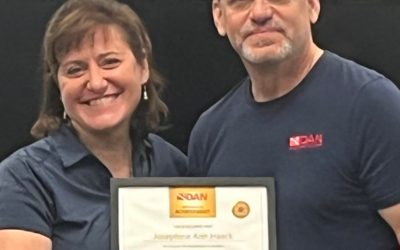 JoAnn Haack becomes one of 42 DAN Examiners in the world