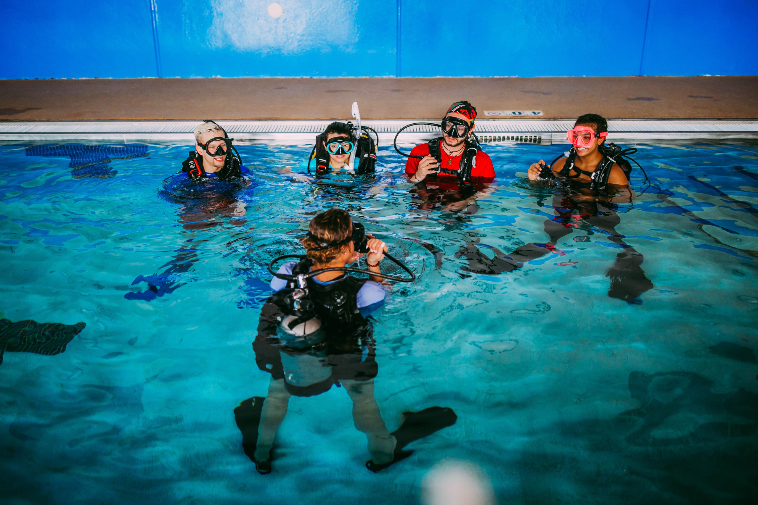 scuba diving instructors