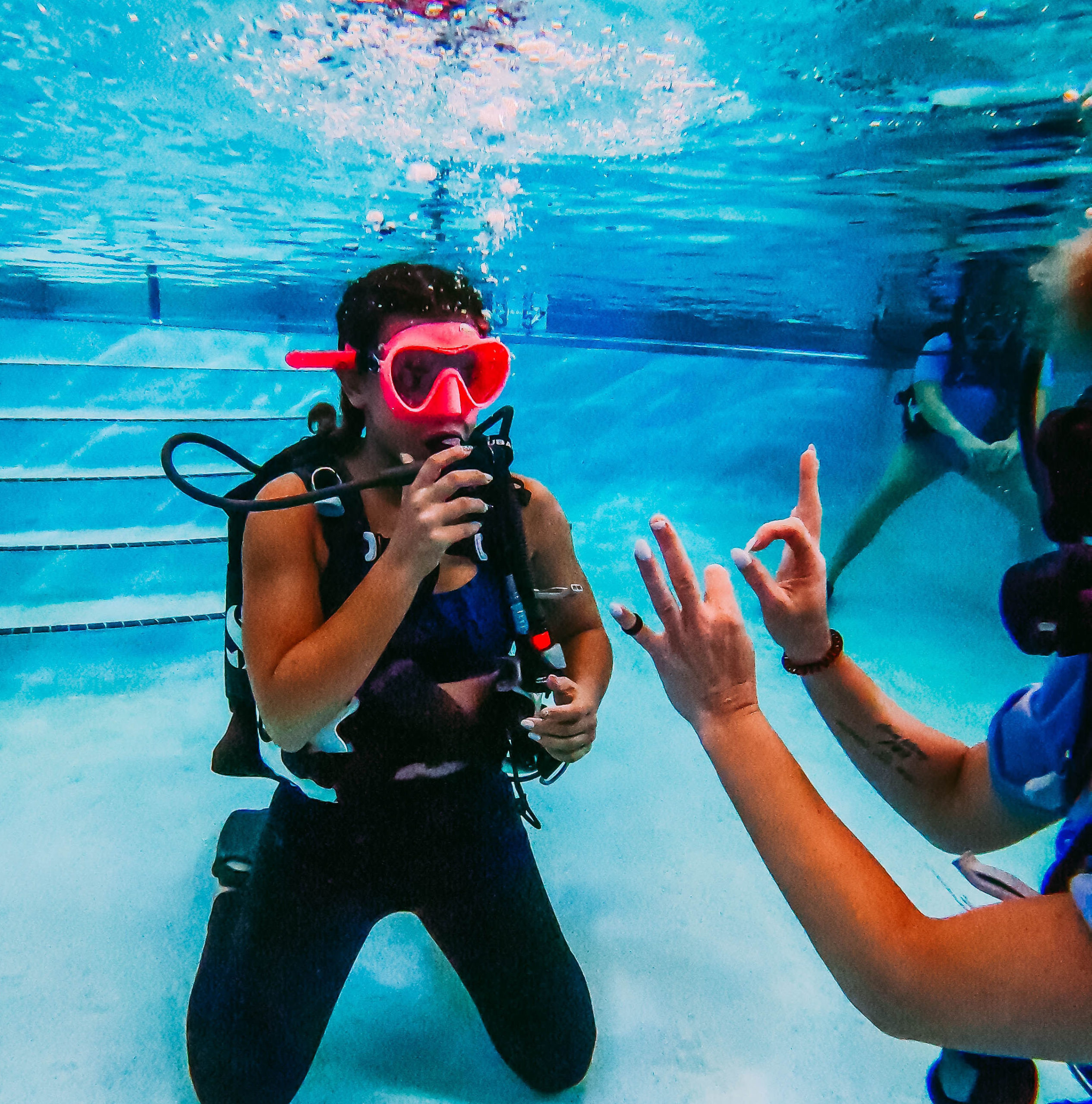 scuba diving instructors