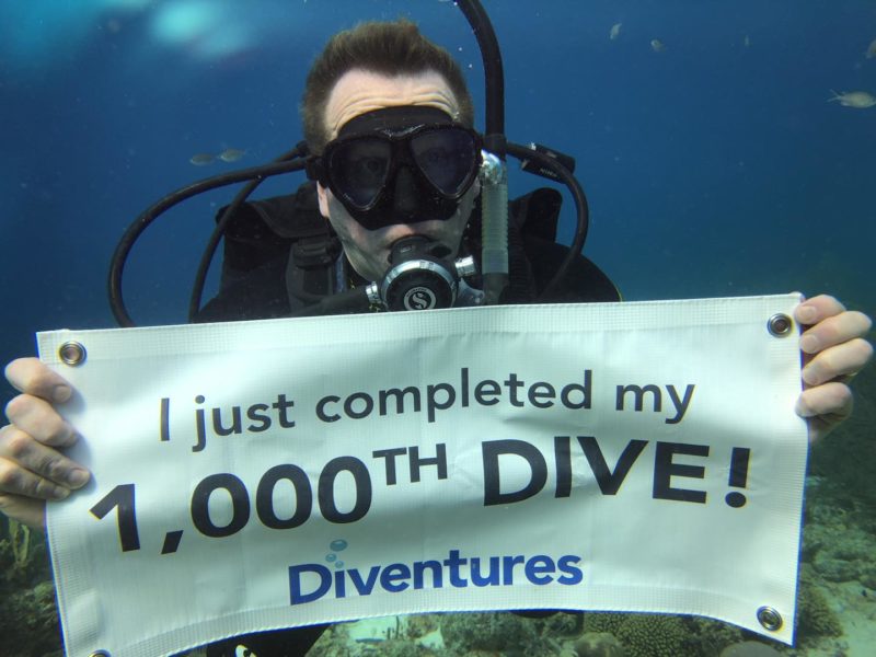 1000 dives