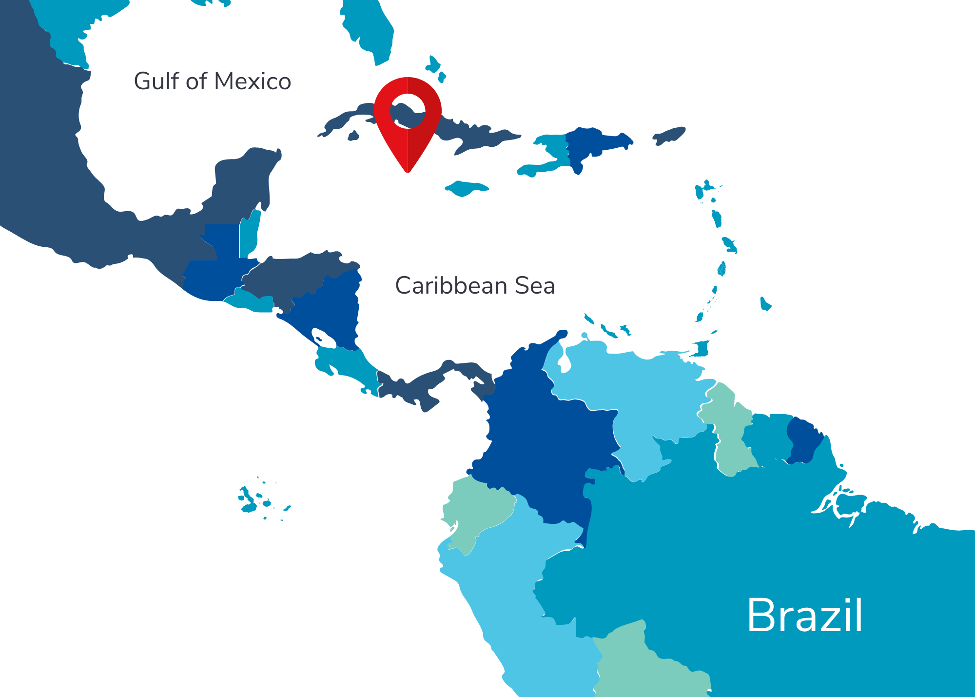 Cayman Brac map