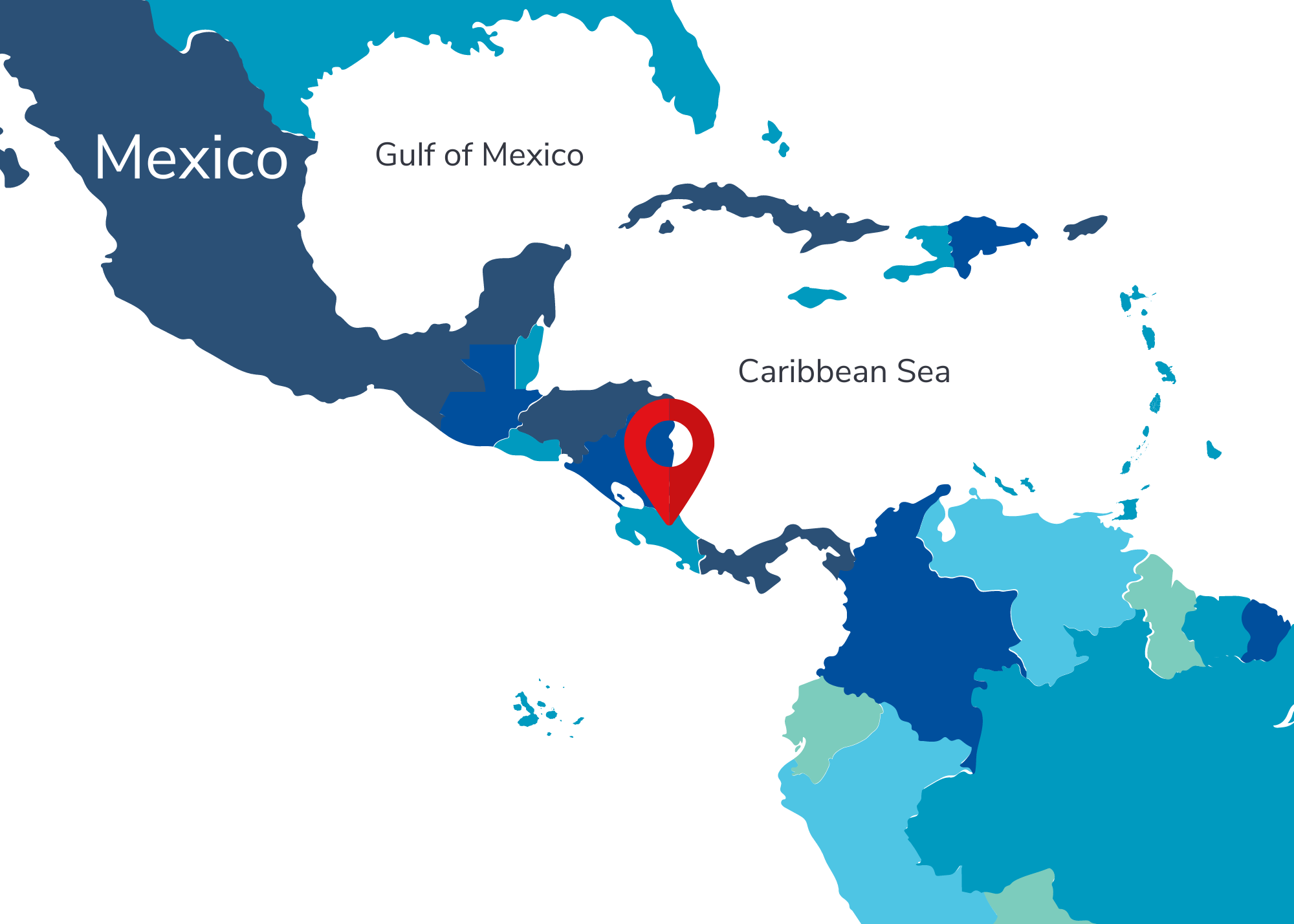 cozumel-map costa rica map