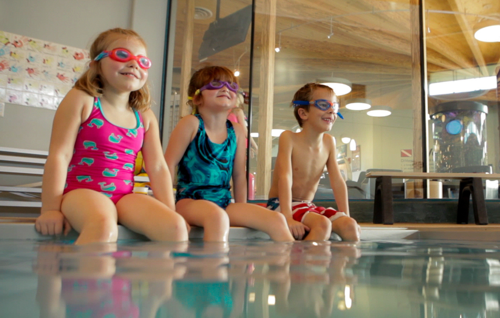 Swimming lessons for kids with autism