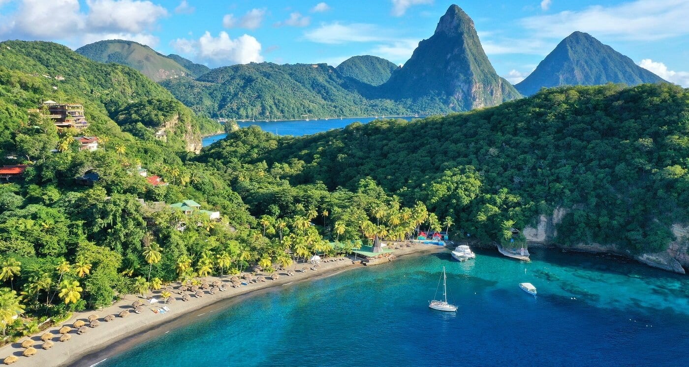 St. Lucia island