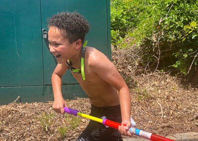 Alpharetta Child Playing with Water