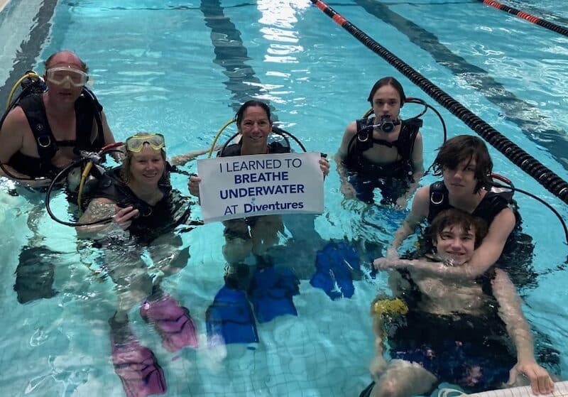 Try Scuba at Diventures in Battle Creek