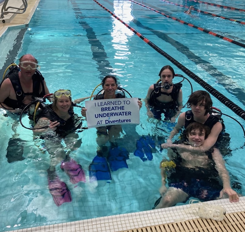 Try Scuba at Diventures in Battle Creek Try Scuba at Diventures in Battle Creek