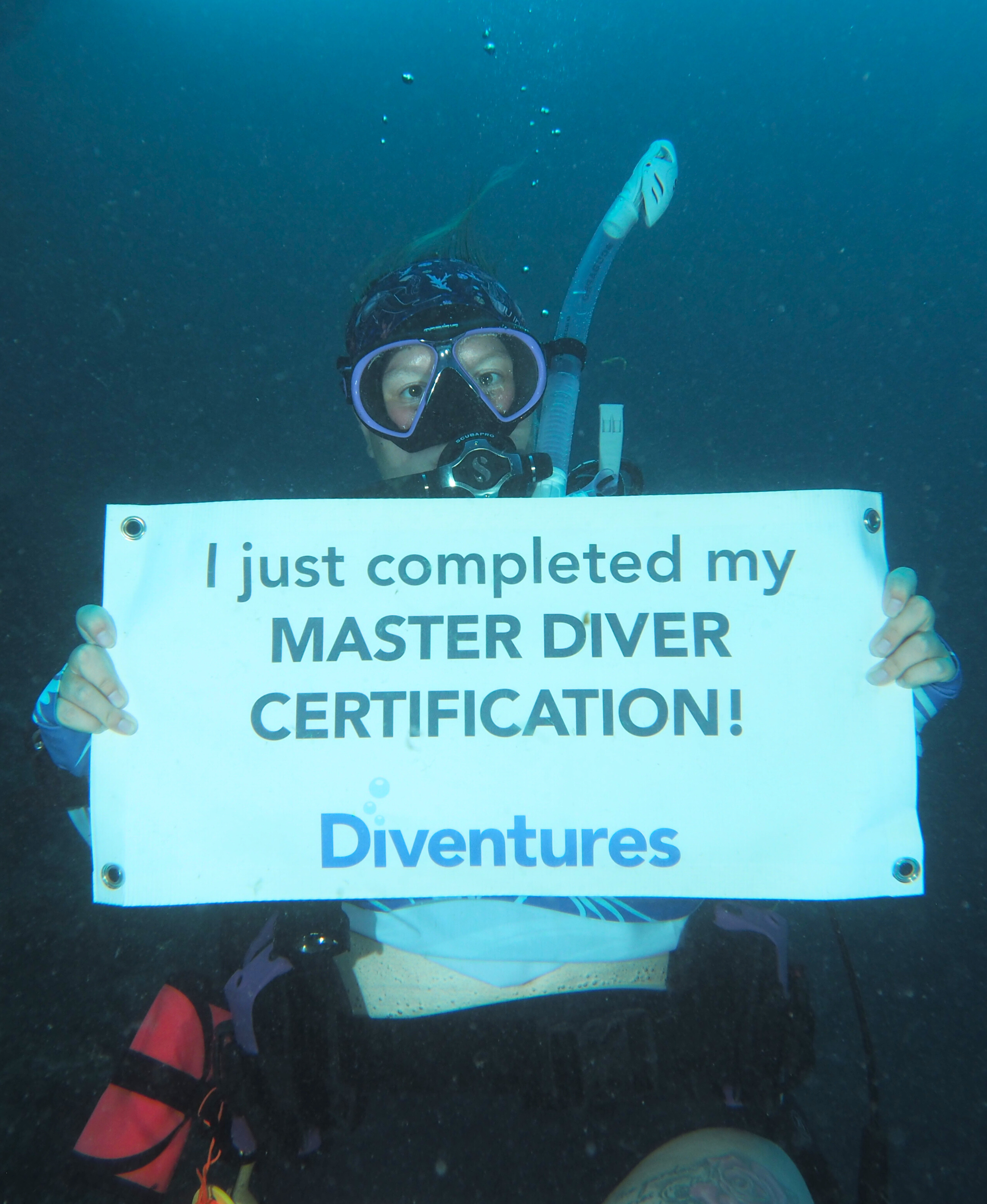 Brittany Master Diver Banner