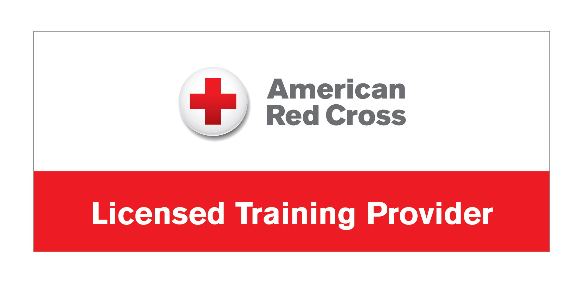 American Red Cross Licensed Training Provider American Red Cross Licensed Training Provider