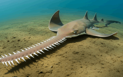 Meet the Sawfish: A Critically Endangered Ray with a Chainsaw-Like Snout