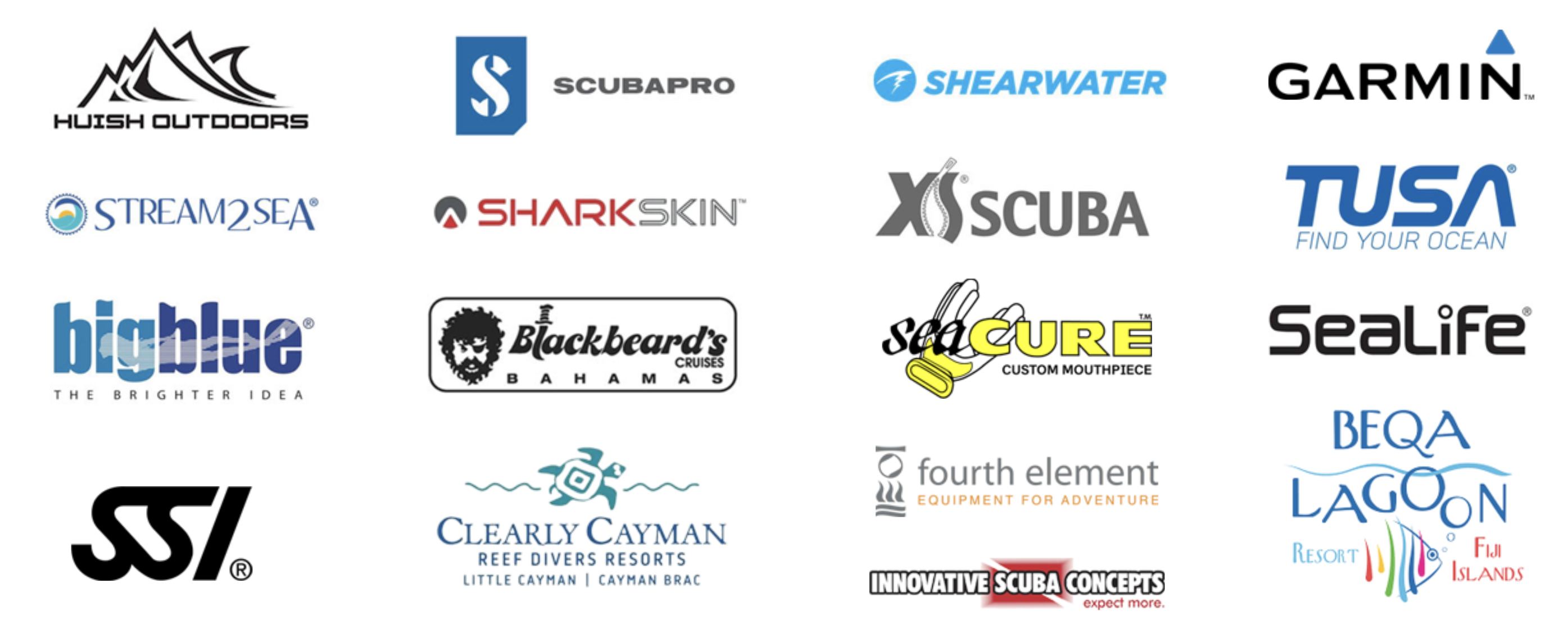 SCUBAFEST sponsors