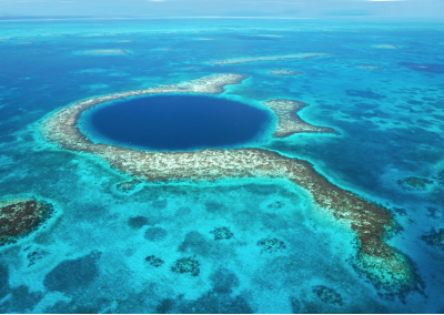 Blue Hole in Belize